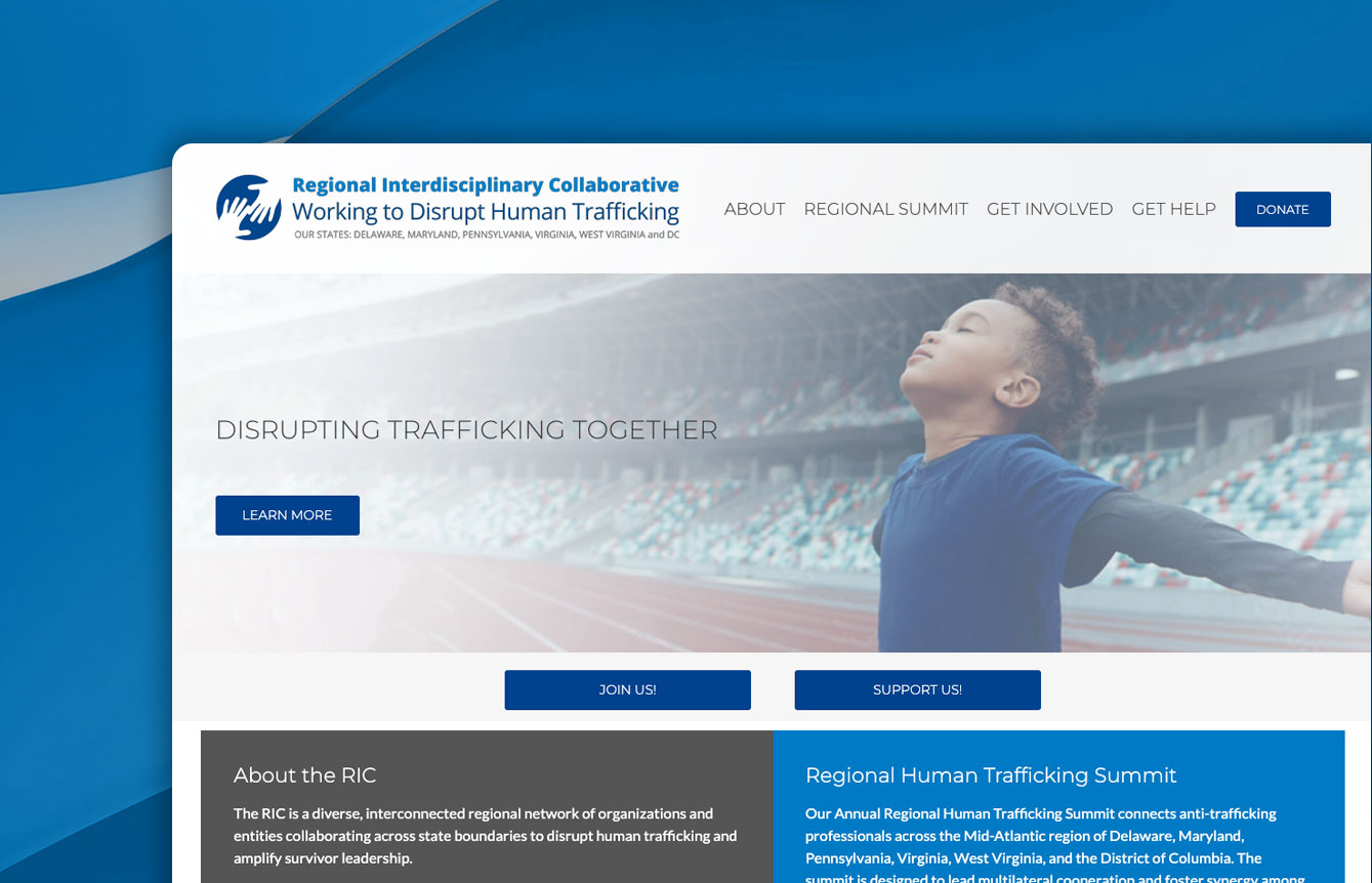 Regional Interdisciplinary Collaborative to Disrupt Human Trafficking — The RIC